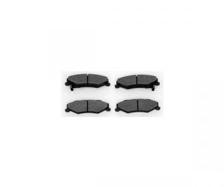 Corvette Rear Disc Brake Pads, Ceramic, Hawk, 1997-2013