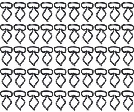 Cab And Door Molding Clip Set (50 Clips) 1955-1959