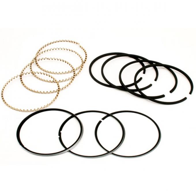 Model T Piston Ring Set, For High Compression Aluminum Pistons, Standard Or Oversize, 1909-1927