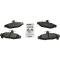 Corvette Brake Pads, Rear Hawk HP Street, 1988-1996