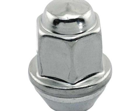 Lug Nut - 1/2 - 20 - Hex - Chrome - Genuine Ford - Use WithAluminum Wheels