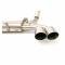 Corvette Fusion Exhaust System, B&B, With Quad Round Tips 1997-2004