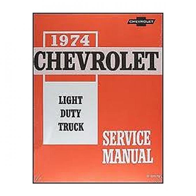 Chevy Truck Shop Manual, 1974