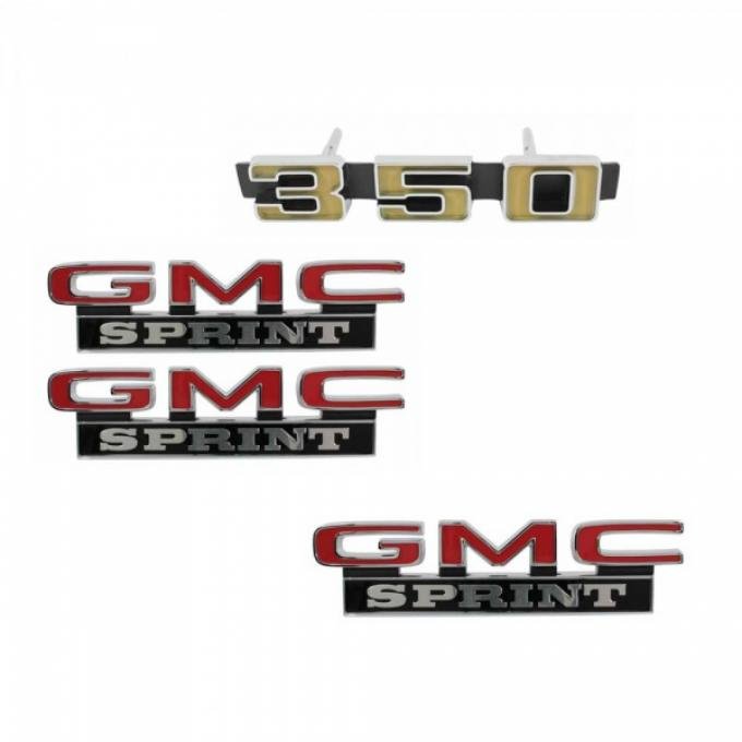 GMC Emblem Kit, 350,  1971-1972