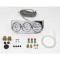 Full Size Chevy Gauge Panel, 2 Chrome, Autometer