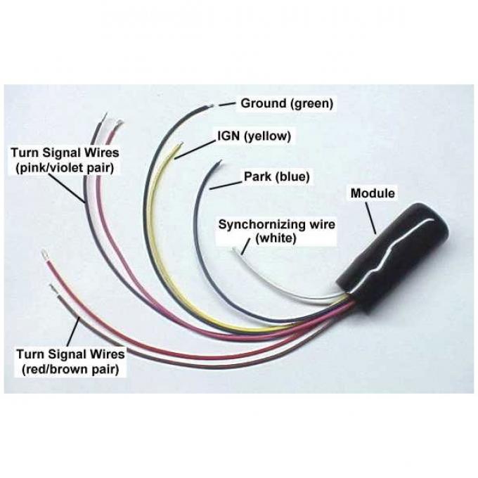 Chevy Daytime Running Light Kit, 1955-1957