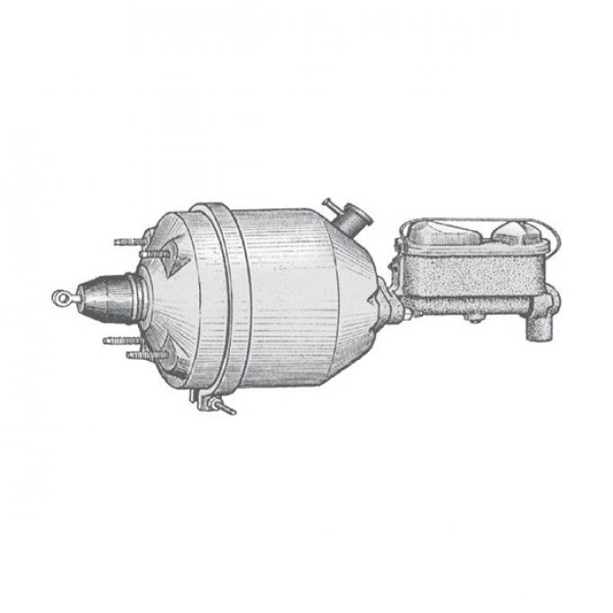 Power Brake Booster Custom Rebuilding Drum Brake Equipment Ford