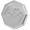 Firebird Radiator Cap, Billet, Octagon, Natural Finish, Be Cool