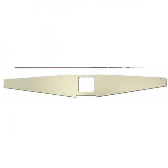 Camaro Core Support Filler Panel, Clear Anodized (Silver Satin), 1967-1969