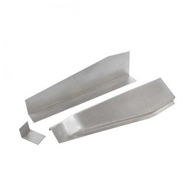 Front Rocker Box - Left - Extends From Firewall To Front Door - Provides Extra Body Stiffness - Ford