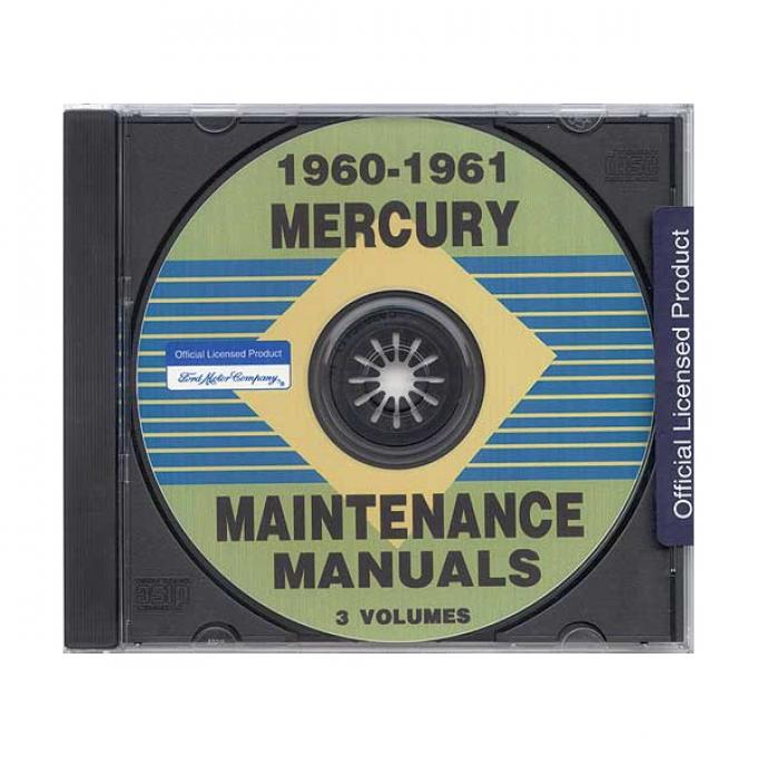 Mercury Maintenance Manual CD - For Windows Operating Systems Only