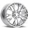 Corvette C7 Z06 Style Wheel, Chrome w/Cap, 18x9.5, +57, 1997-2004