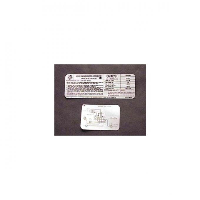 Corvette Emisson Control Decal, L48, U.S., 1979