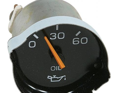 El Camino Oil Gauge, For Factory Gauge Dash, 1978-1985