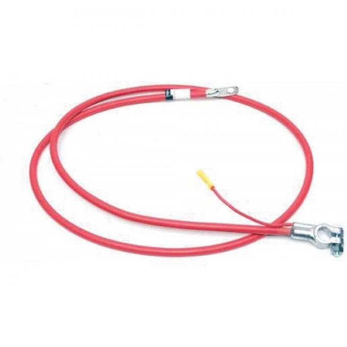 Firebird Battery Cable, Positive, V8, 1975-1977