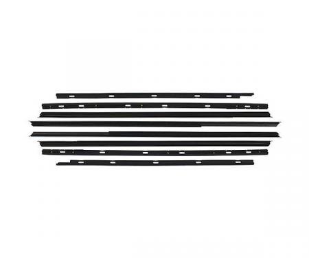 Belt Weatherstrip Kit - Front and Rear Door Windows - 8 Pieces