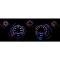 Mustang - New Vintage USA CFR Redline Series DIY Gauge Panel Kit - 6 Gauge Package, 1964-1966 - Programmable Speedometer KPH
