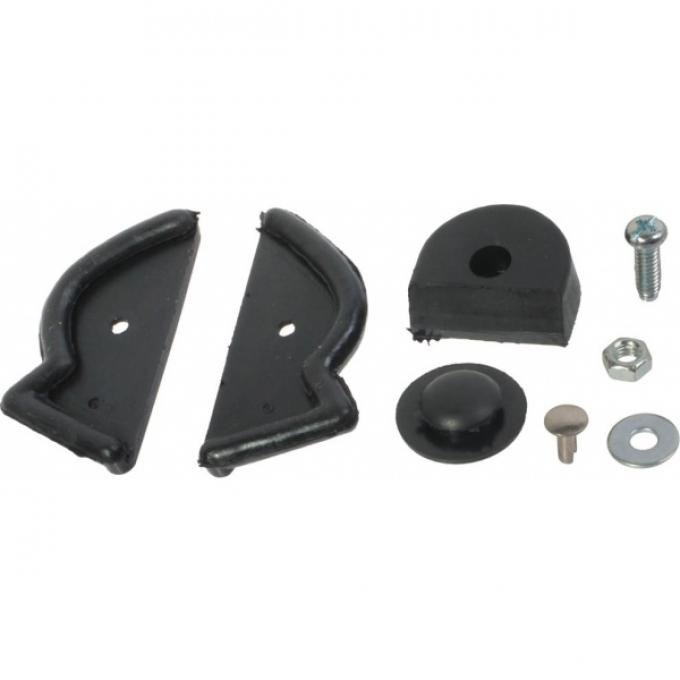Hood Bumper Set - Rubber - 14 Pieces - Ford Passenger