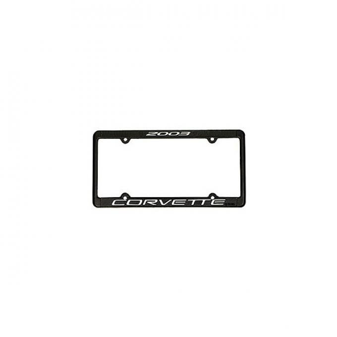 Corvette Year License Frame, 1984-2006