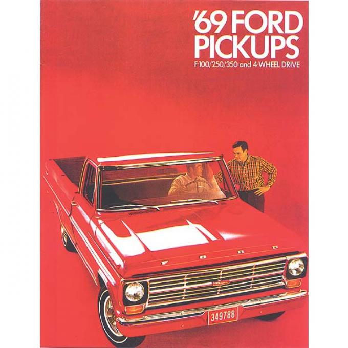 Sales Brochure, 1969 Truck F100/250/350, 12 pages