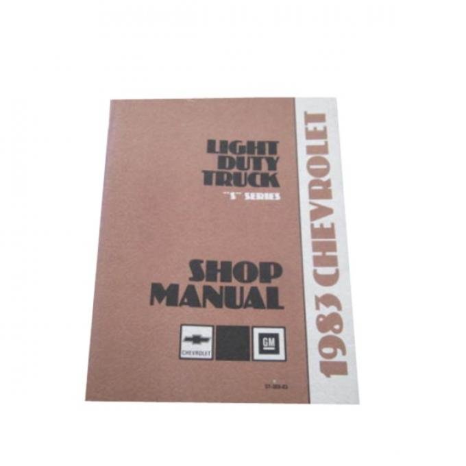 Chevy Truck Shop Manual, 1983