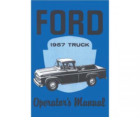 Ford Truck Operator's Manual - 48 Pages