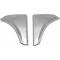 Full Size Chevy Fender Skirt Scuff Pads, 1965-1966