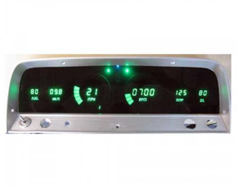 Chevy Truck - LED Digital Replacement Gauge Cluster, 1964-1966