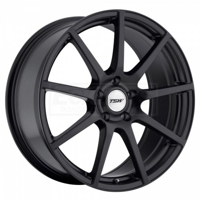 Corvette Wheel, Interlagos, 20x10.5',' Matte Black, One Piece Wheel, Rear Only, 1984-2017