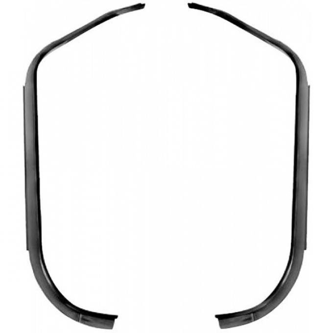 Firebird Trunk Weatherstripping Channels, 1970-1981