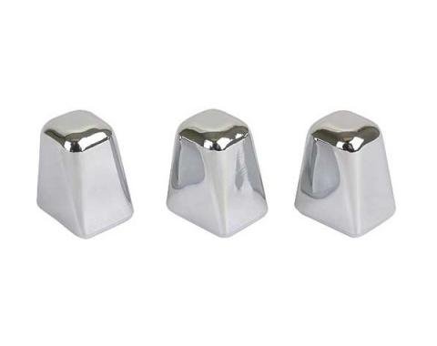Ford Mustang Heater Control Knob Set - 3 Pieces