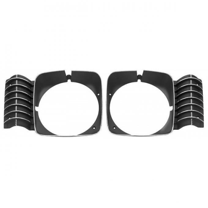 Nova Headlight Bezels, 1969-1972