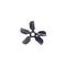 Camaro Engine Cooling Fan, 5-Blade, For Use With Fan Clutch, 1967-1968