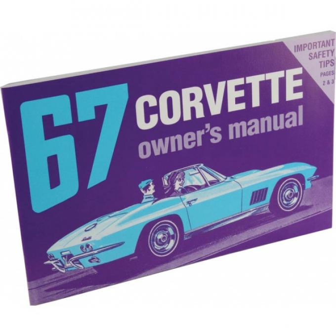 Corvette Owners Manual, 1967