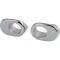 Ford Thunderbird Windshield Wiper Pivot Bezels, Chrome, 1955-57
