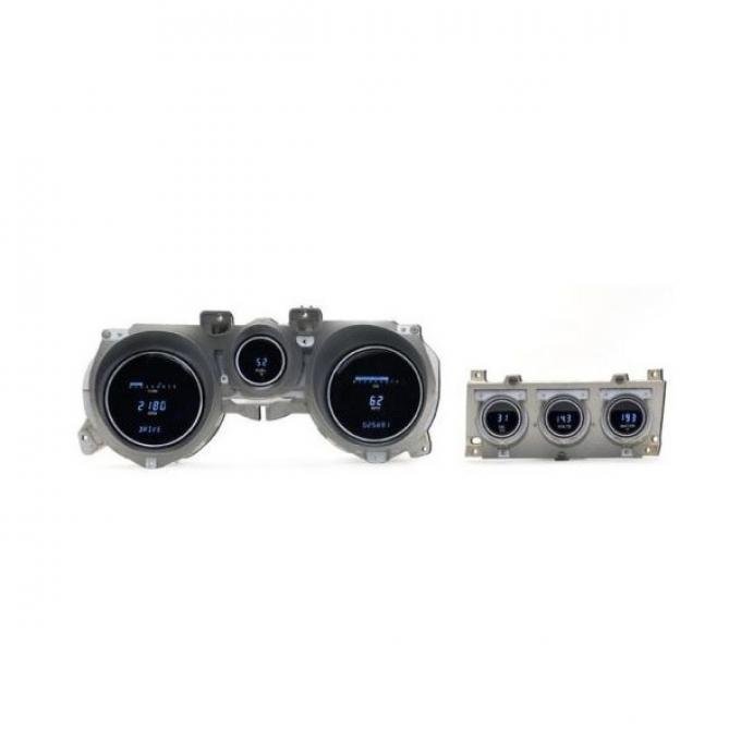 Ford Mustang Dakota Digital VFD Instrument System With Center Console, 1971-1973