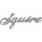 Squire Script Emblem, Fairlane, Ranchero, Torino, 1968-1979