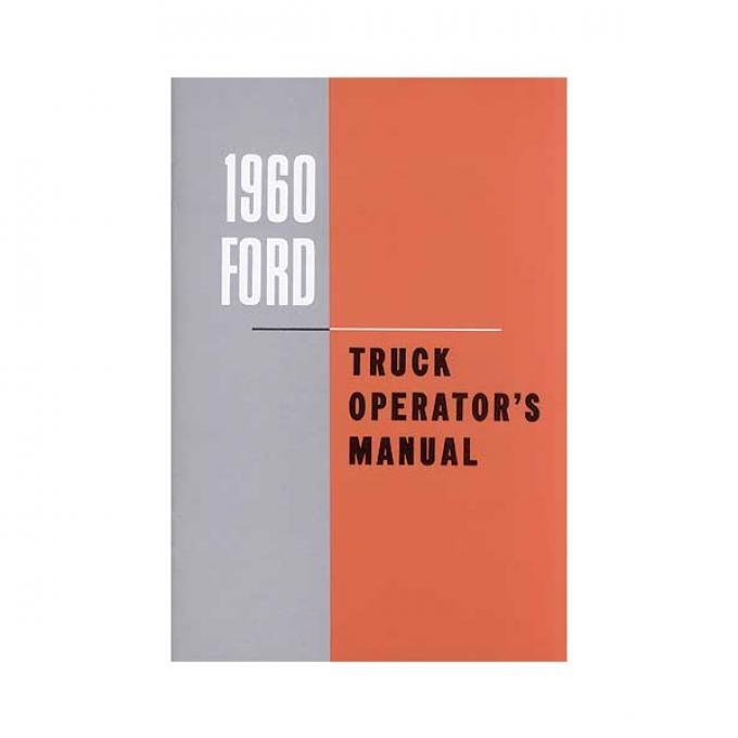 Ford Truck Operator's Manual - 56 Pages