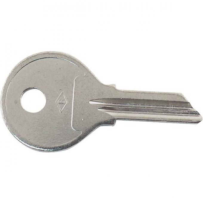 Model A Ford Outside Door Handle Lock Key Blank - For Original Handle Except Crown Locks