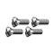 Model A Ford Windshield Frame Screw Set - Open Car - 4 Pieces - Chrome