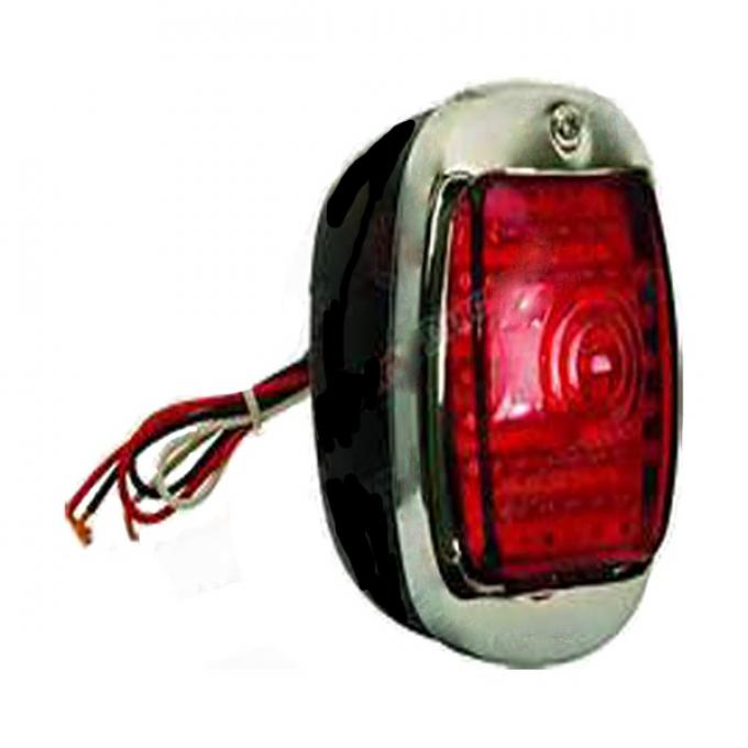 L.E.D. Taillight Assembly, Red, Right, 1940-1953