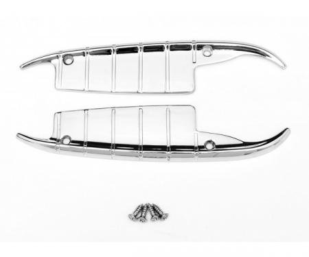 Full Size Chevy Accessory Door Handle Shields, 1958