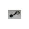 Dynacorn Full Size Chevy Door Window Handle With Black Knob, 1967 M1382A