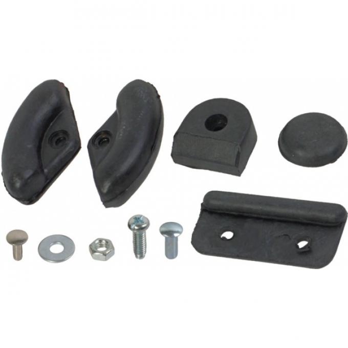 Hood Bumper Set - Rubber - 26 Pieces - Ford Passenger