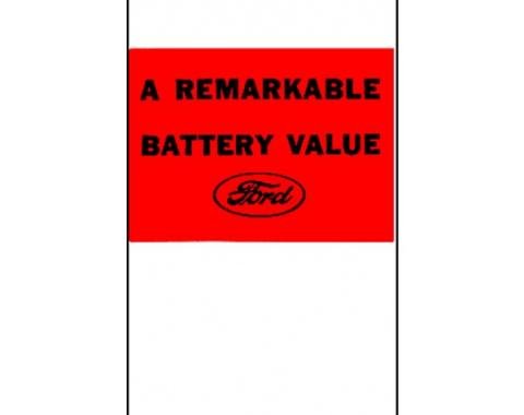 A Remarkable Battery Value