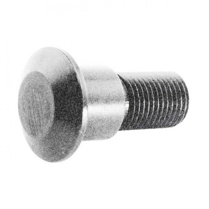 Hub Bolt - Front - Round - .62 Shoulder X 1.52 Length With 1/2 X 20 Threads - Ford Commercial Truck