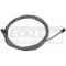 El Camino Parking Brake Cable, Intermediate, With TH350 Or Manual Transmissions, OE Steel, 1968-1972