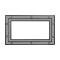Model A Ford Pickup Inside Rear Window Frame - Steel - 1928-29 Only