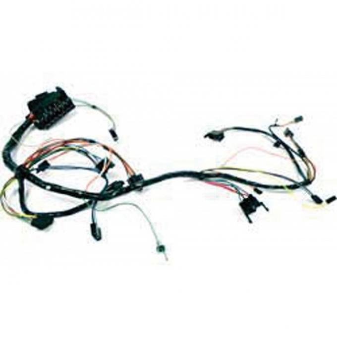 Firebird Dash Wiring Harness, For Cars With Column-Shift Automatic Transmission & Rally Gauges, 1967