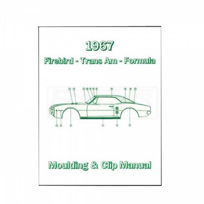 Firebird Molding And Clip Manual, 1967